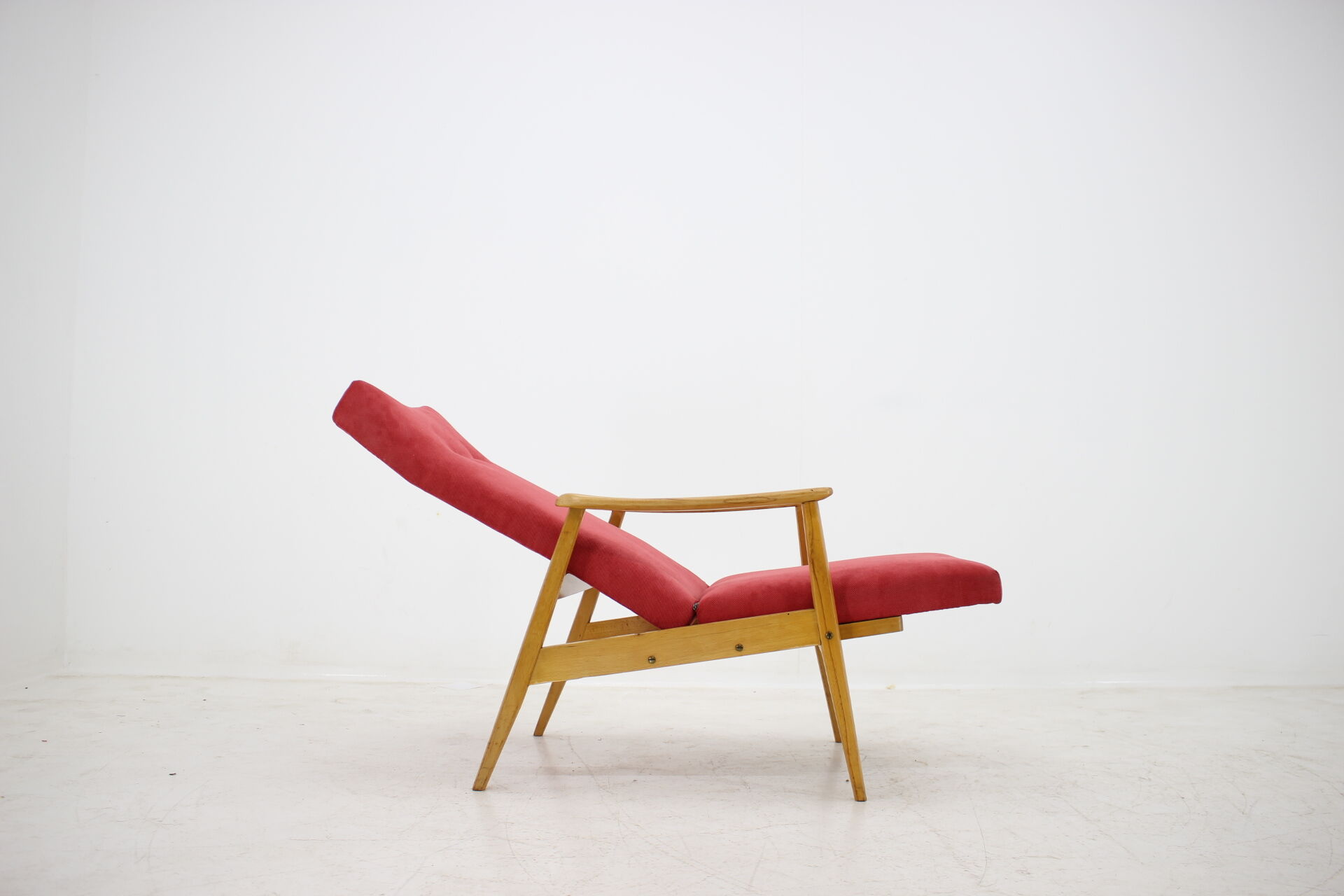 Set of two adjustable armchairs, Thon, 1970