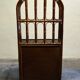 Bamboo rattan bookcase shelf from the 50s
