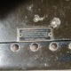 Large travel trunk of the brand Victor Wardrobe Luggage 1920