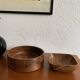 Set 2 Plats en bois vintage