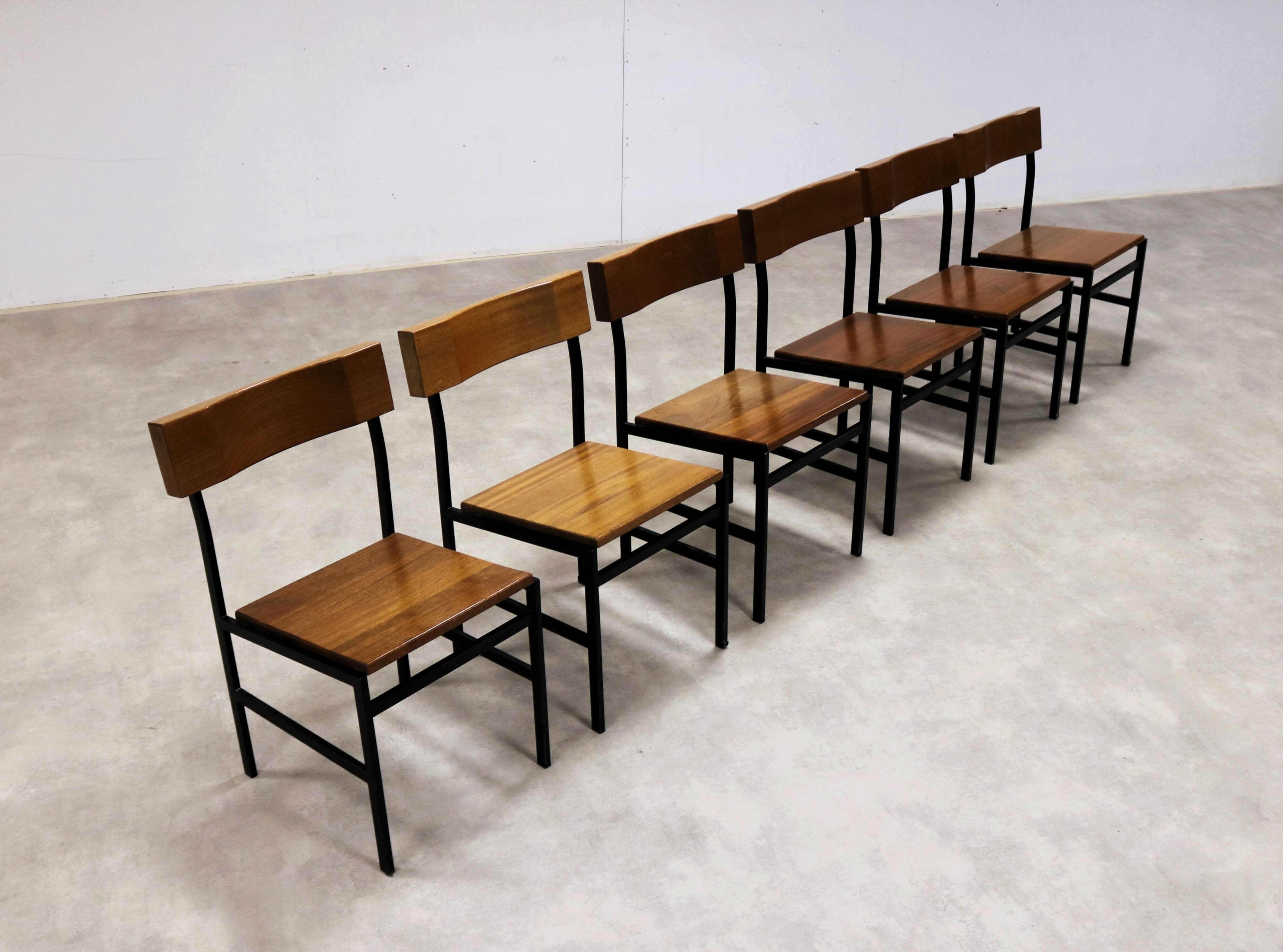 Vintage dining chairs | chairs | 1960s | industrial