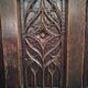 Bench chest oak end XIX