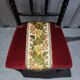 Napoleon III style wooden low chair in very good condition