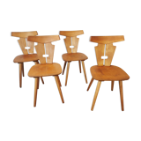 Set of 4 bistro chairs