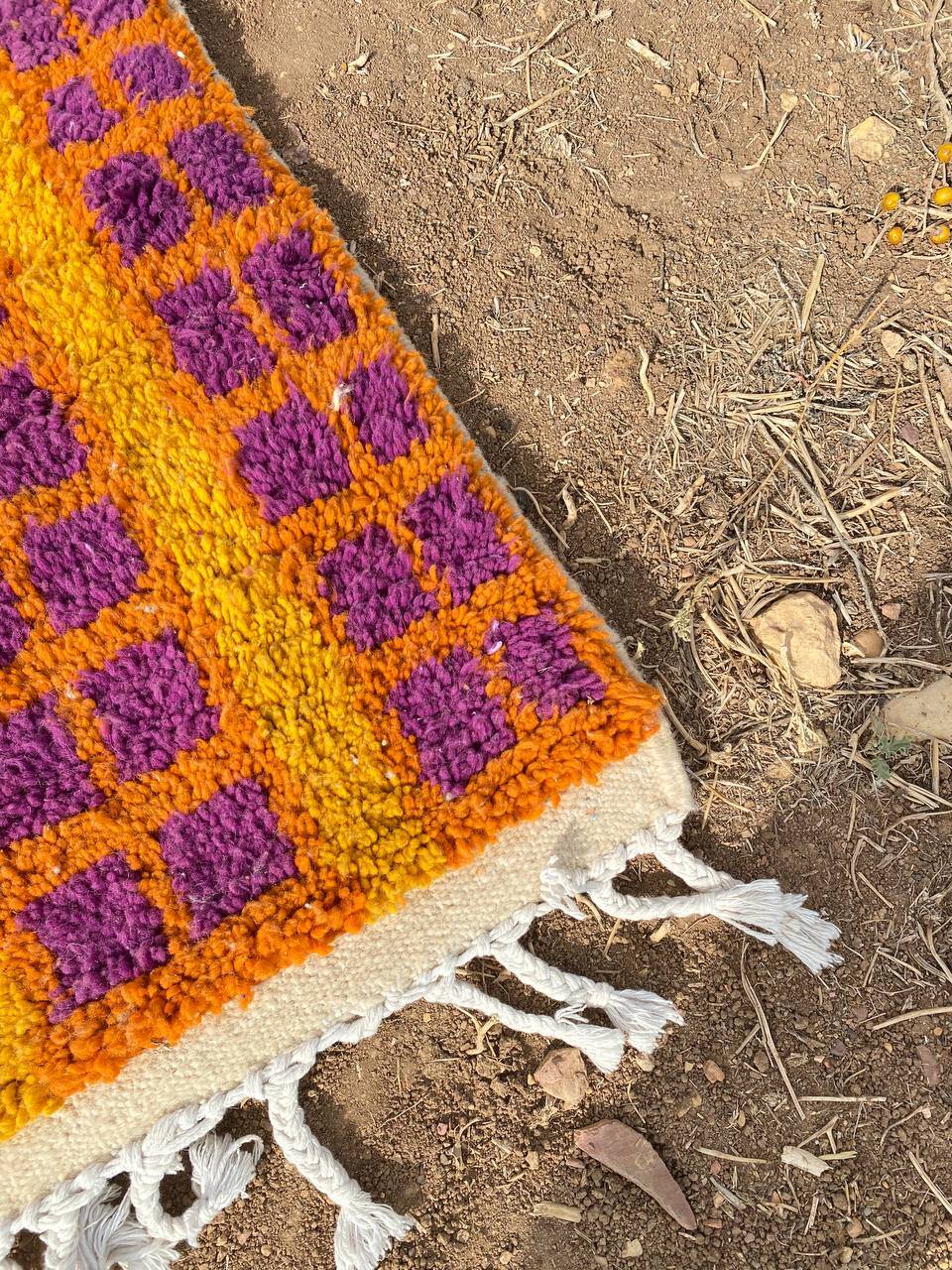 Boujaad Berber Handmade Rug – Authentic Moroccan Wool Carpet