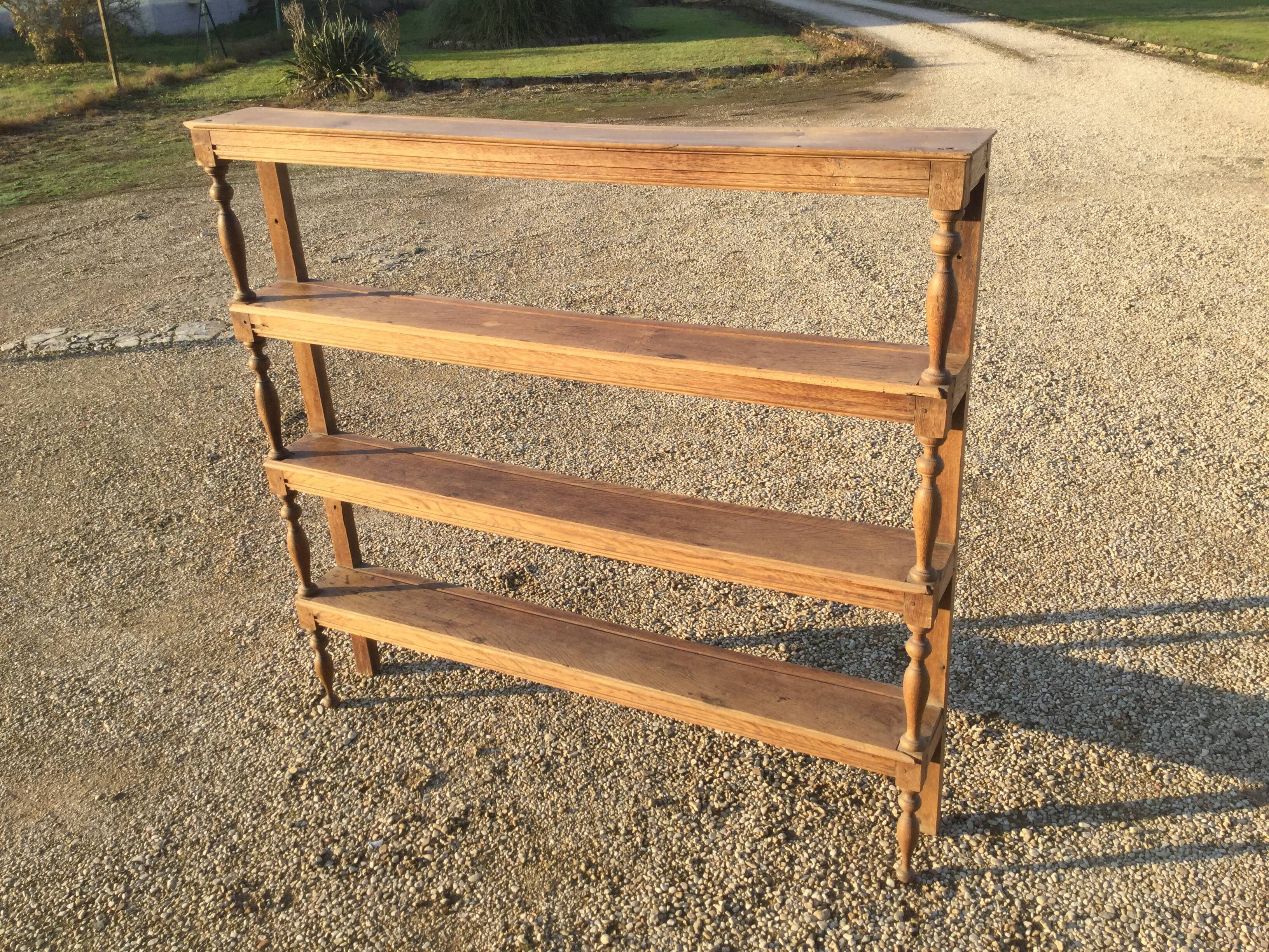 Oak shelf