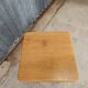 Tabouret de ferme vintage en chêne