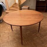 Poul Volther Danish folding drop leaf table