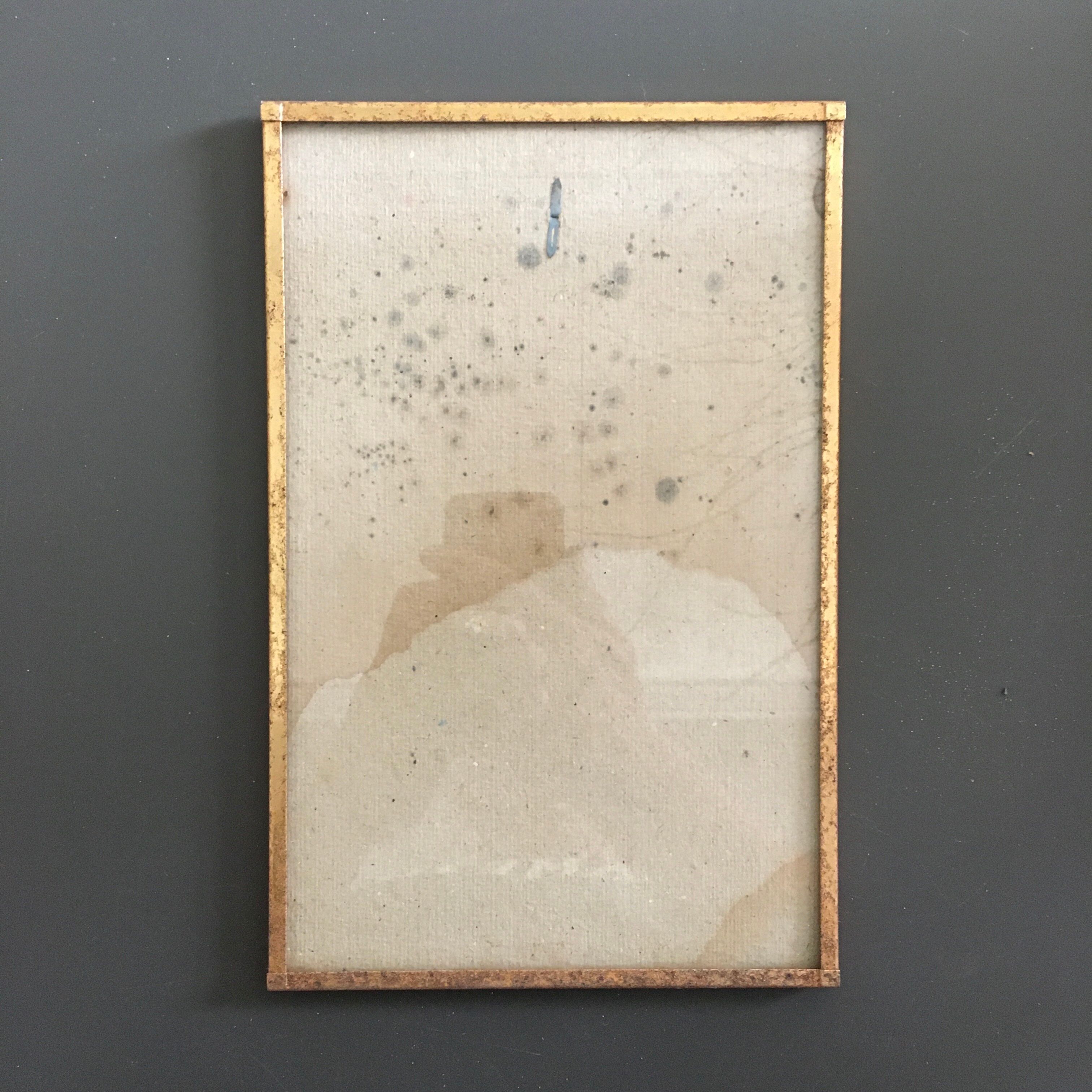 Lot of 3 oxidized brass frames