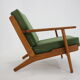 GE290 oak chair by Hans J Wegner for Getama Denmark