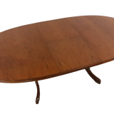 G-Plan oval adjustable table