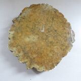 Imposing vintage alabaster ashtray
