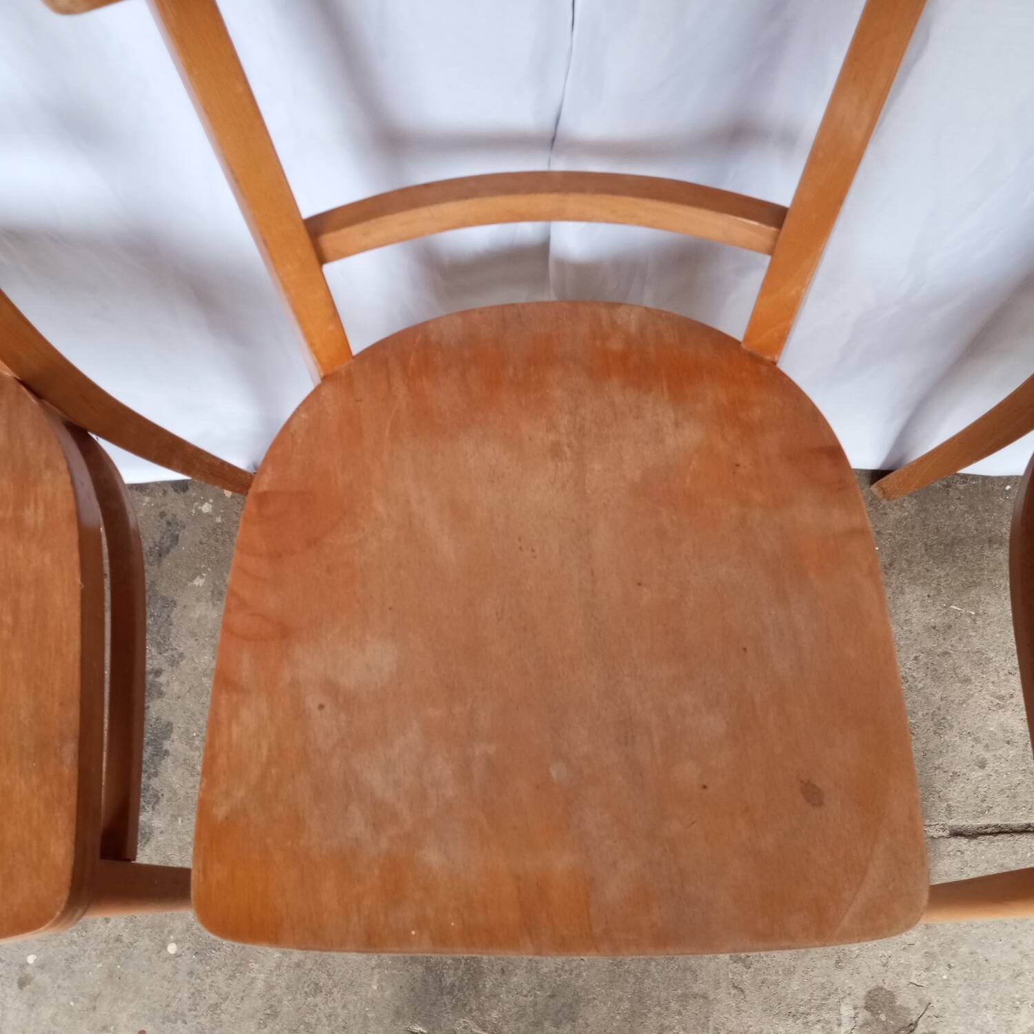 Antique bistro chairs