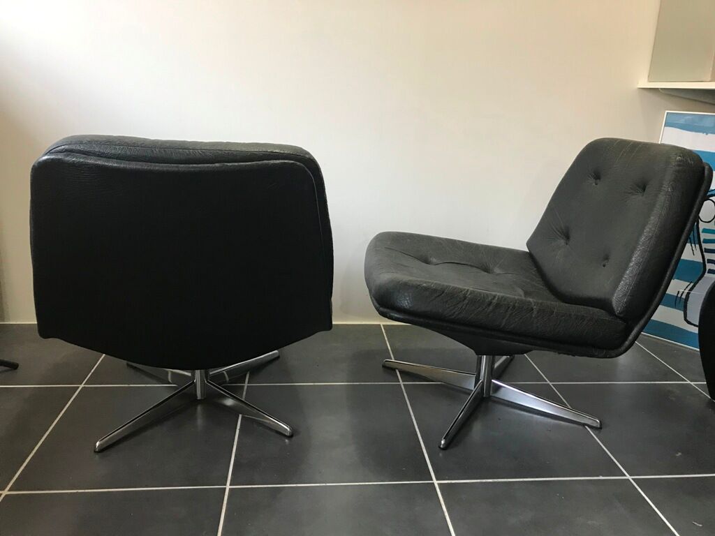 Pair of vintage 60s skai swivel heaters