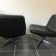 Pair of vintage 60s skai swivel heaters
