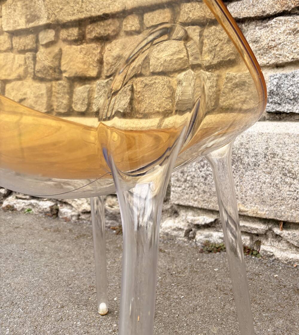 Paire chaises Mr. Impossible - Philippe Starck pour Kartell, it. 2000