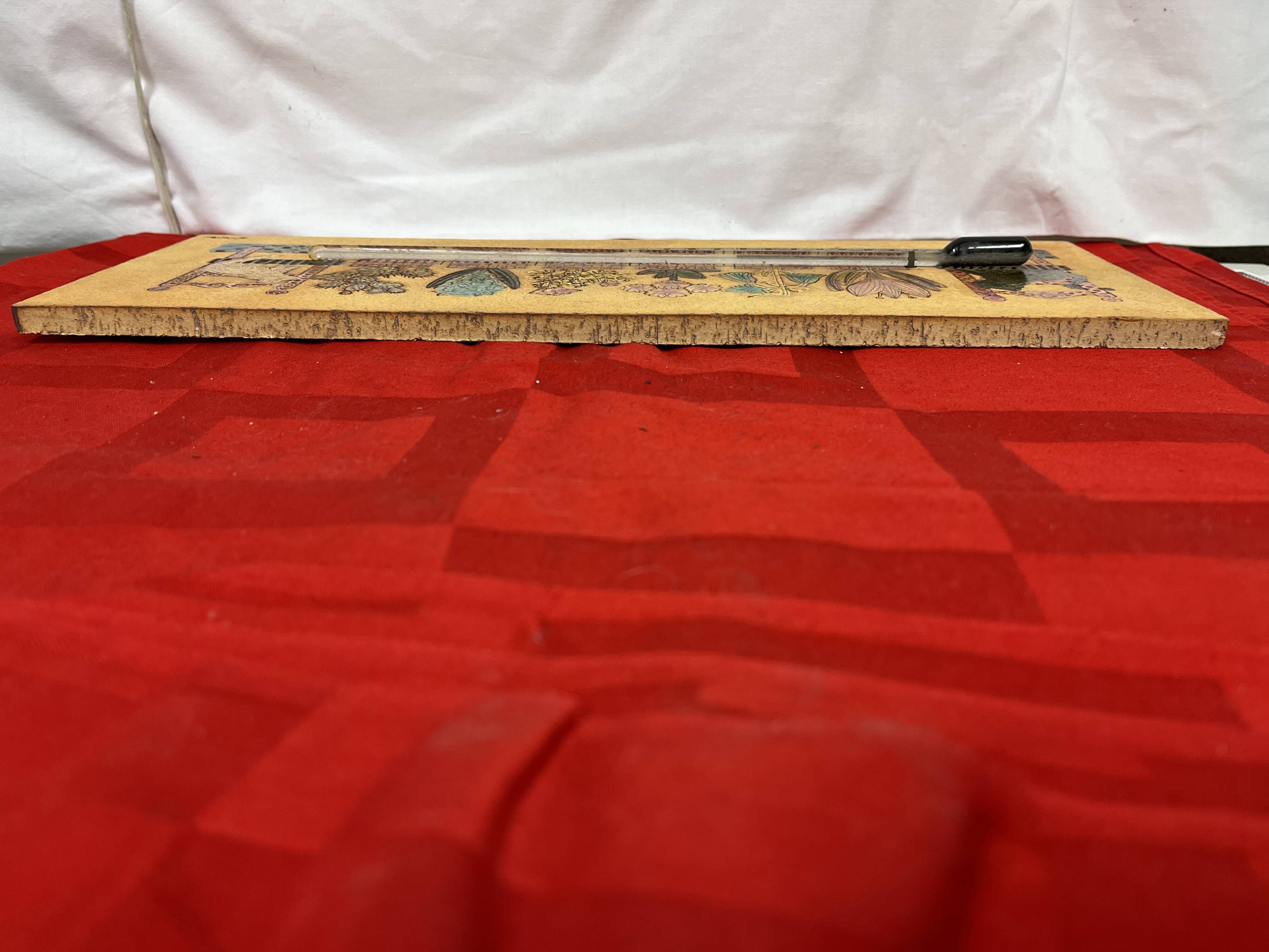 Wall thermometer earthenware Roger Capron