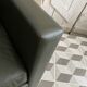 Fauteuil Pfister Knoll cuir kaki