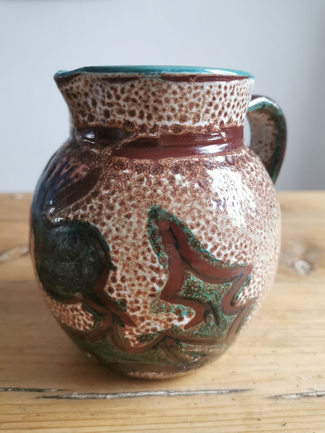 Vallauris ceramic pitcher