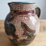 Vallauris ceramic pitcher