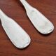 Christofle - Set of 2 Versailles model silver-plated table spoons