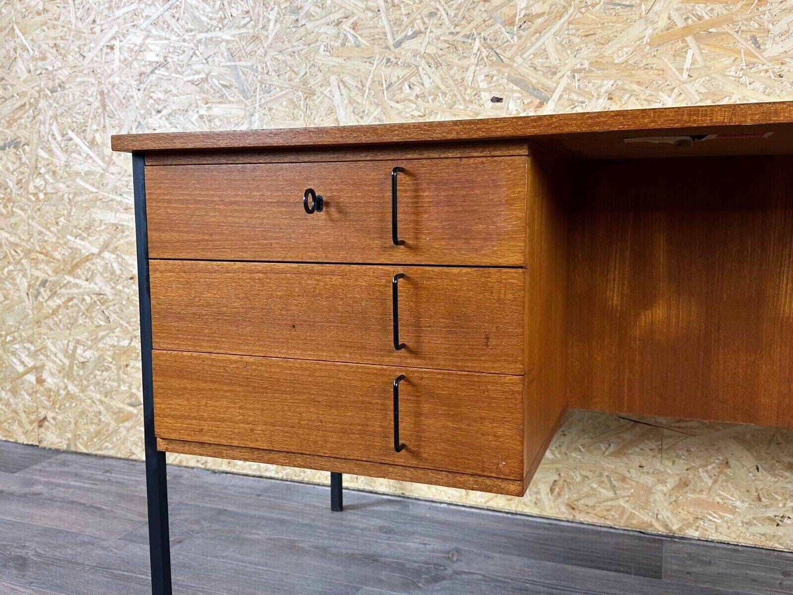 60s 70s teak desk by Günter Renkel for Rego Mobile Germany