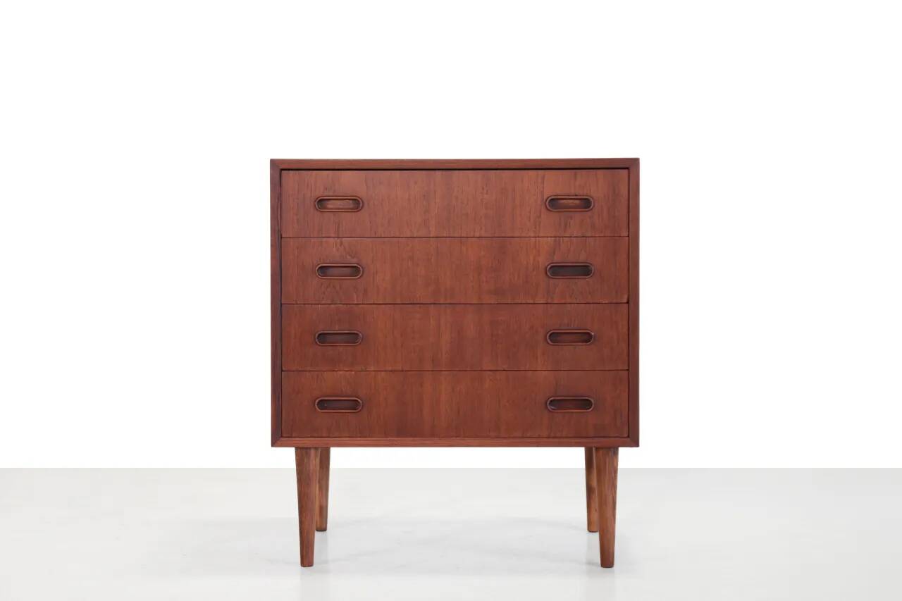 Danish design chest of drawers in teak