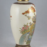 Japanese vase in Satsuma porcelain