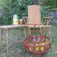 Wicker aperitif basket