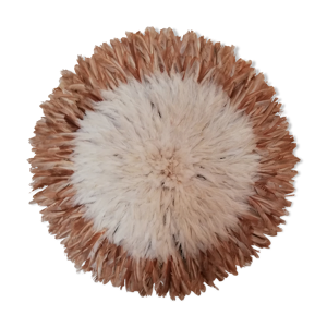 Juju hat blanc et naturel 80cm