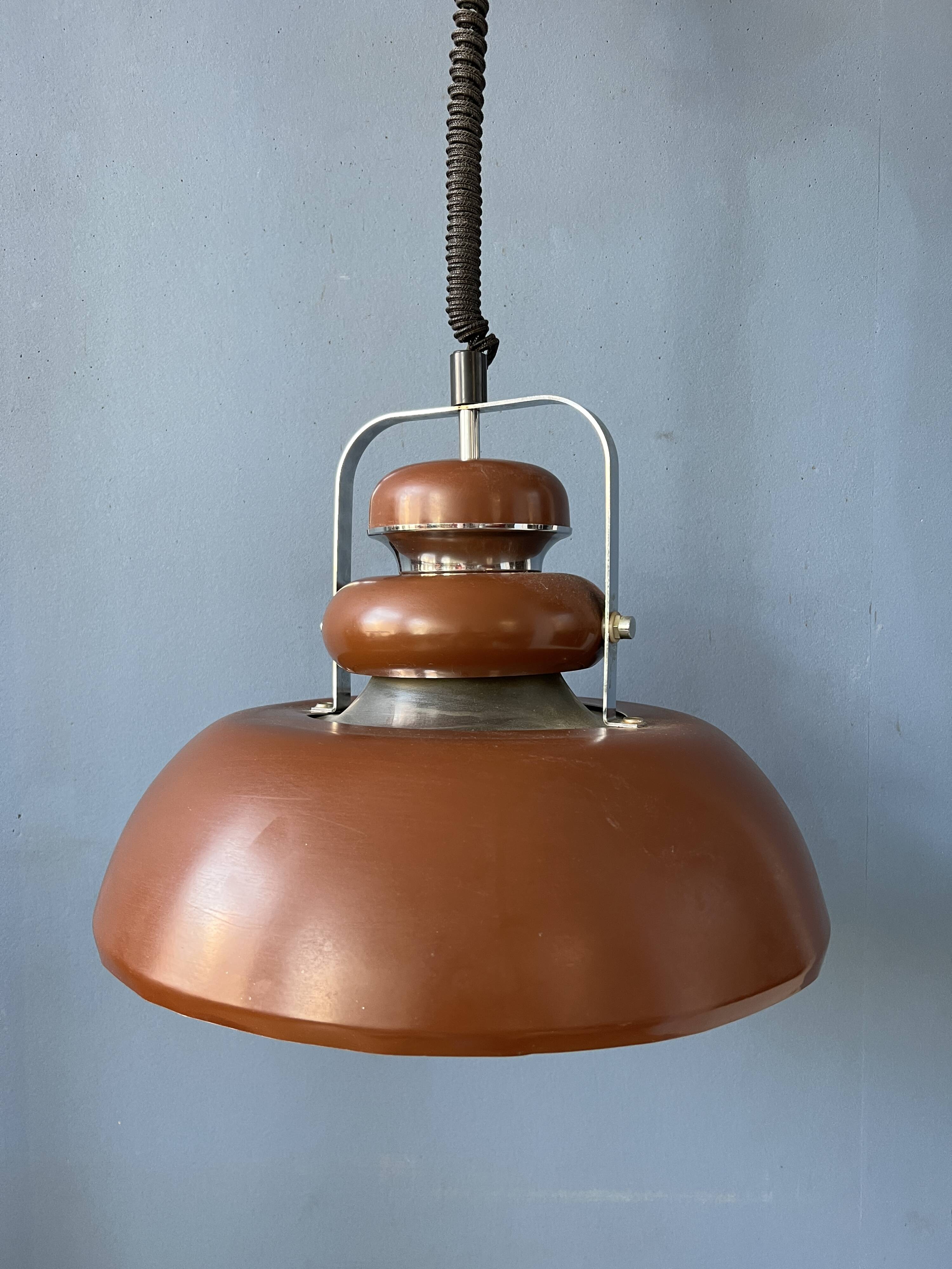 Vintage Anvia space age pendant lamp