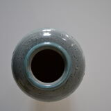 Vase vintage 60's aldo londi bitossi blu rimini