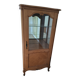 Antique solid wood display cabinet