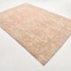 6x9 dusty pink wool persian rug 287x192cm
