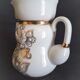 Service à café en porcelaine Lomonosov 29 pièces, motifs moulés rehaussés d'or 24 carats