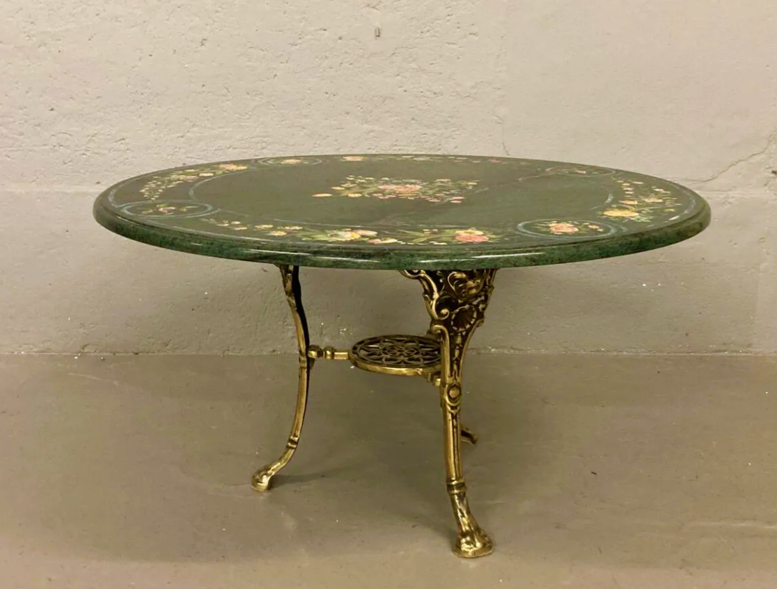 Great Italian table Scagliola