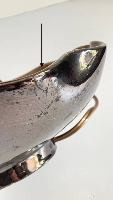 Lampe coquillage vallauris vintage
