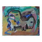Lennart Lilja, Oil on Canvas, 1950s