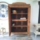 Wardrobe, oak linen cupboard from 1920.
