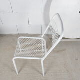 Garden set - 4 René Malaval chairs and table