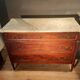 Commode d'époque Louis XVI  dessus marbre