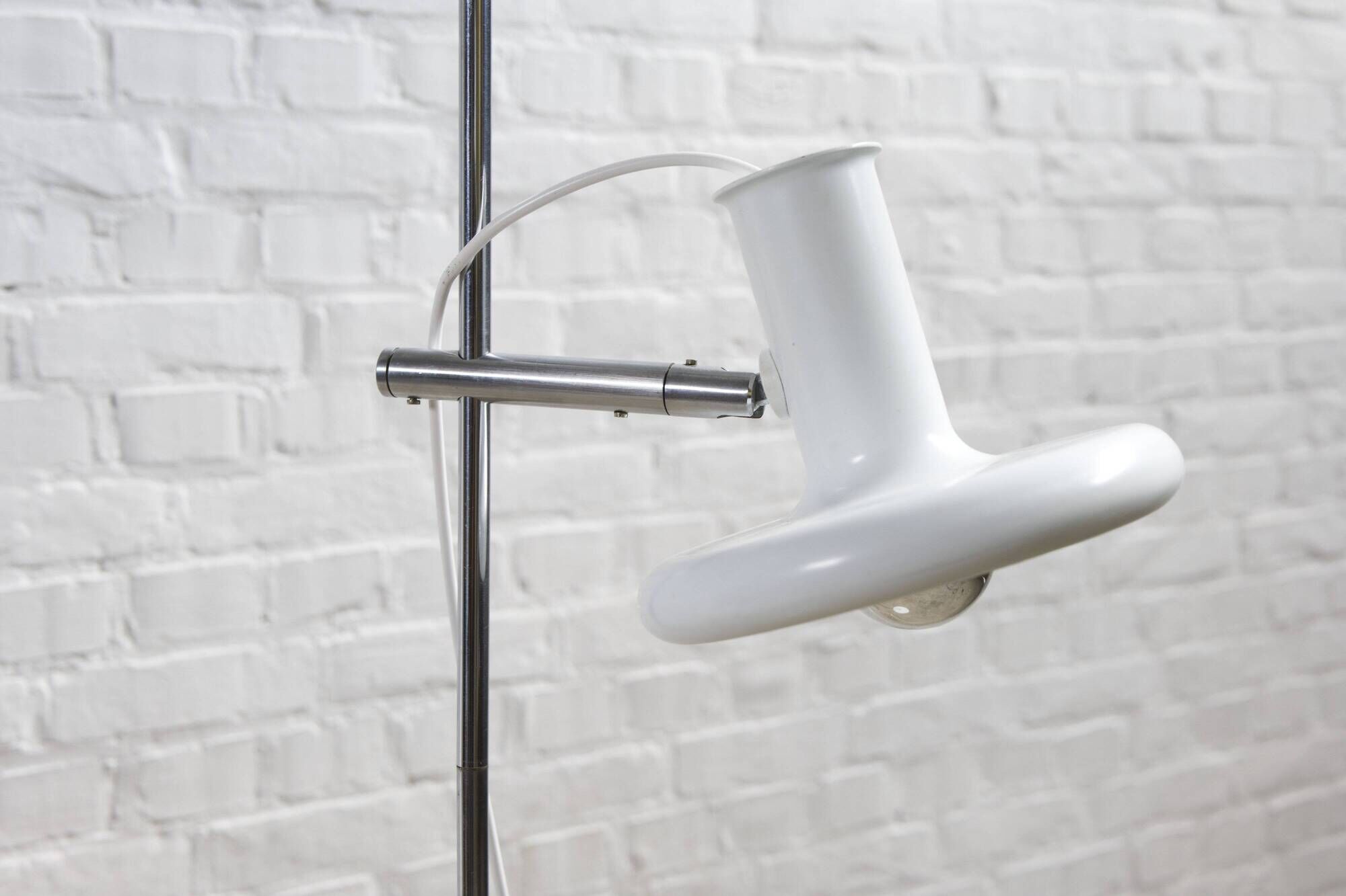 Vintage Danish floor lamp by Hans Due for Fog & Morup, 1970s