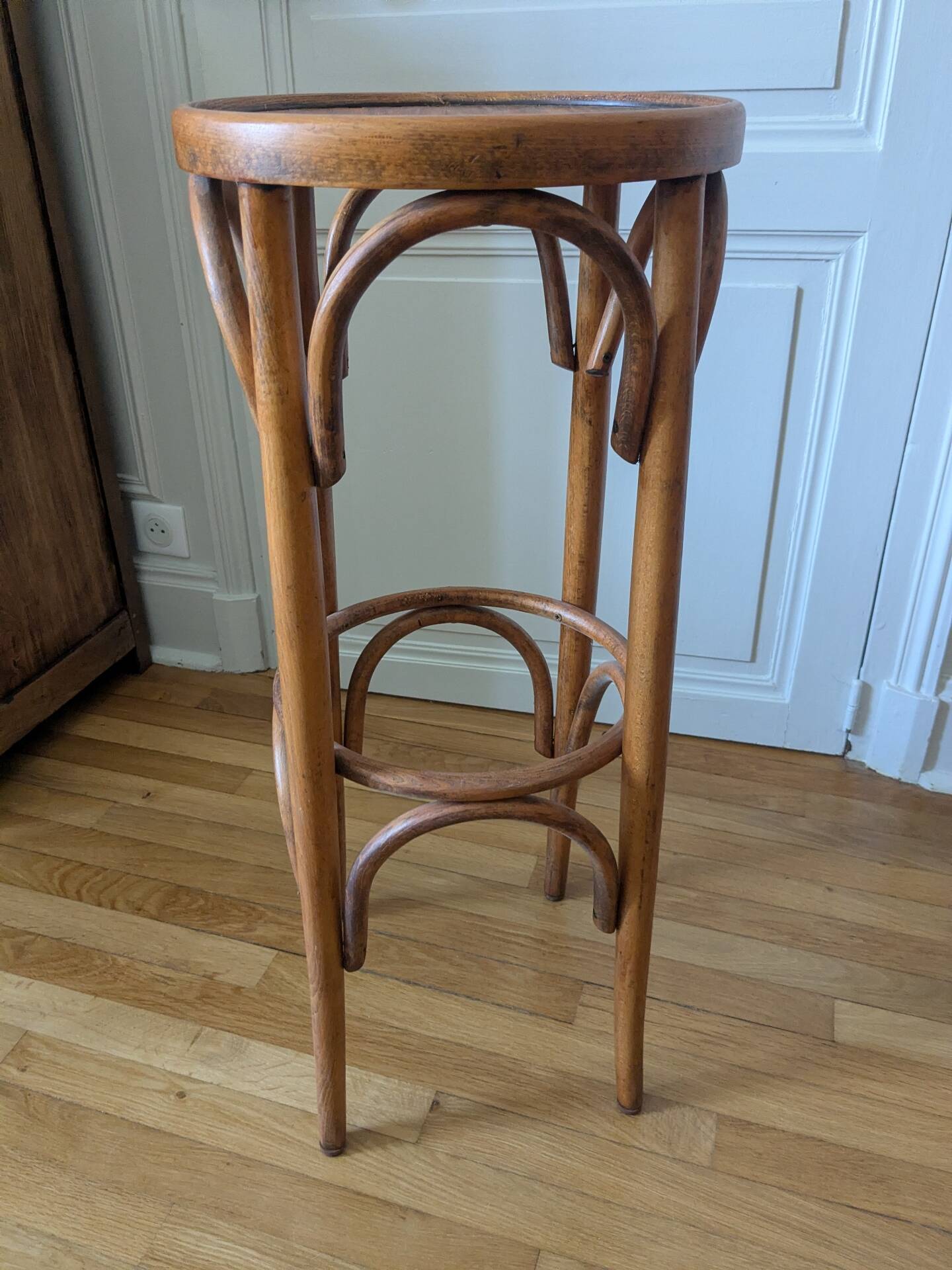 Tabouret de bar en rotin