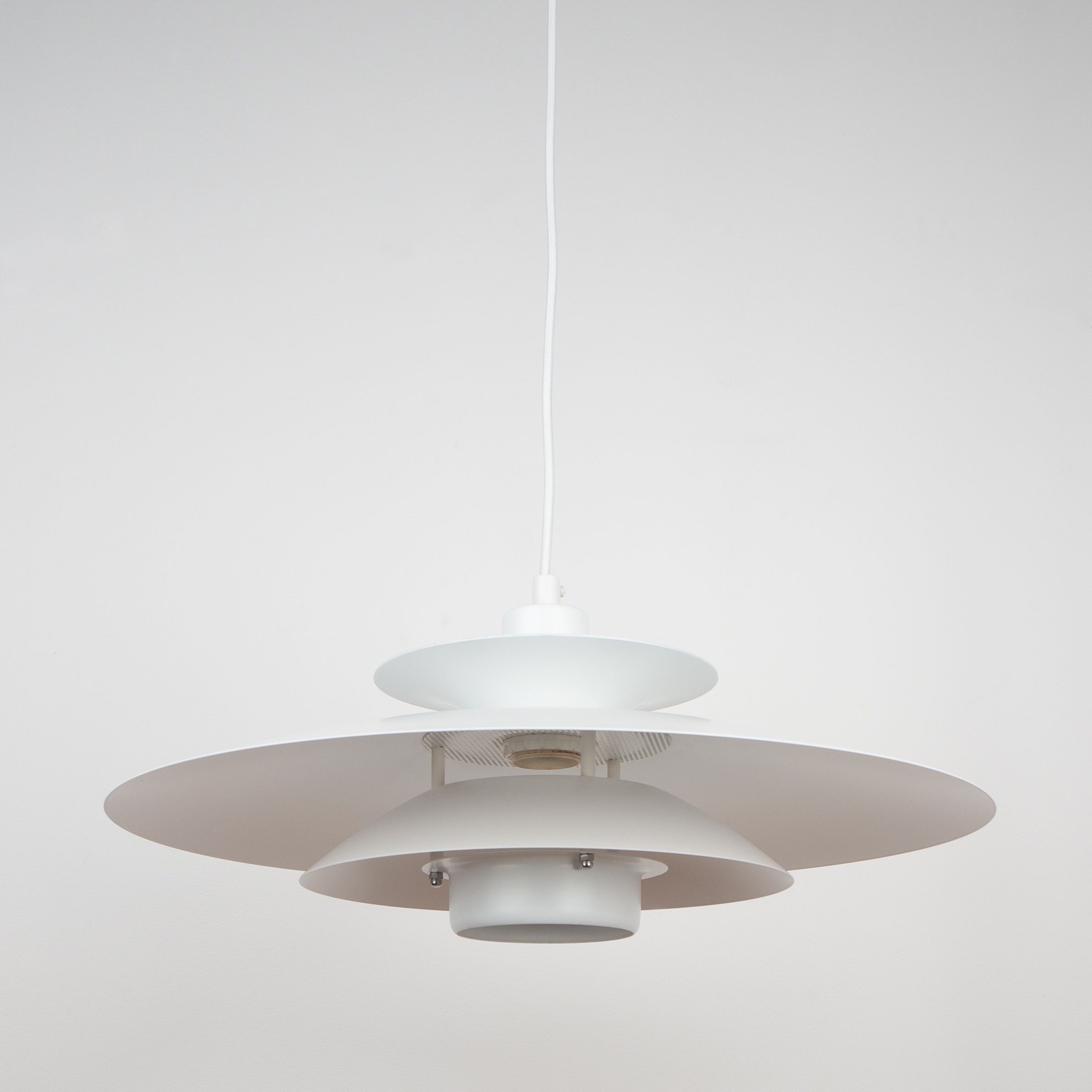 Danish pendant lamp Donau by Kurt Wiborg, Jeka, Denmark, 1980s