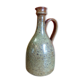 Poterie vintage en grès à anse et petit bec