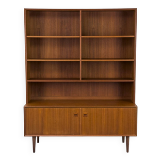 Teak Highboard with Book Shelf by Brouer Møbler, 1960s