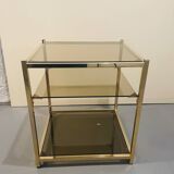 Hollywood Regency coffee table / end table dlg Guy Lefèvre circa 1970