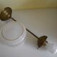 Suspension in brass and opaline country based 1960s/1970s