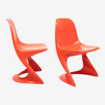 Chaises « Casalino » de l’ère spatiale par Alexander Begge, 1970