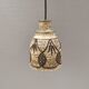 Beautiful ceramic hanging lamp, designed by jette hellerøe denmark, 1960s.